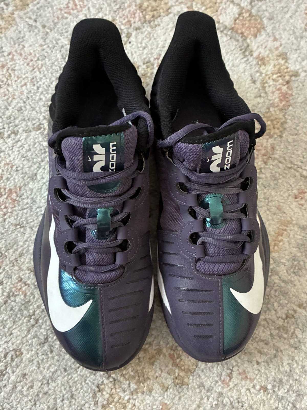 Nike Air Zoom GP Turbo Dark Raisin Purple Women’s Tennis Shoes Size 9.5