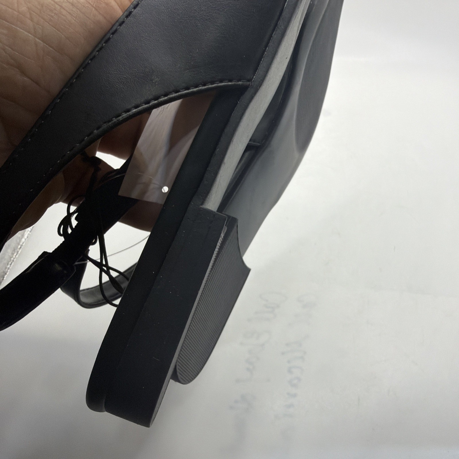 Kensie Women’s Size 9 Felice Dress Shoes Slingback Flats Easy On, Black. New.