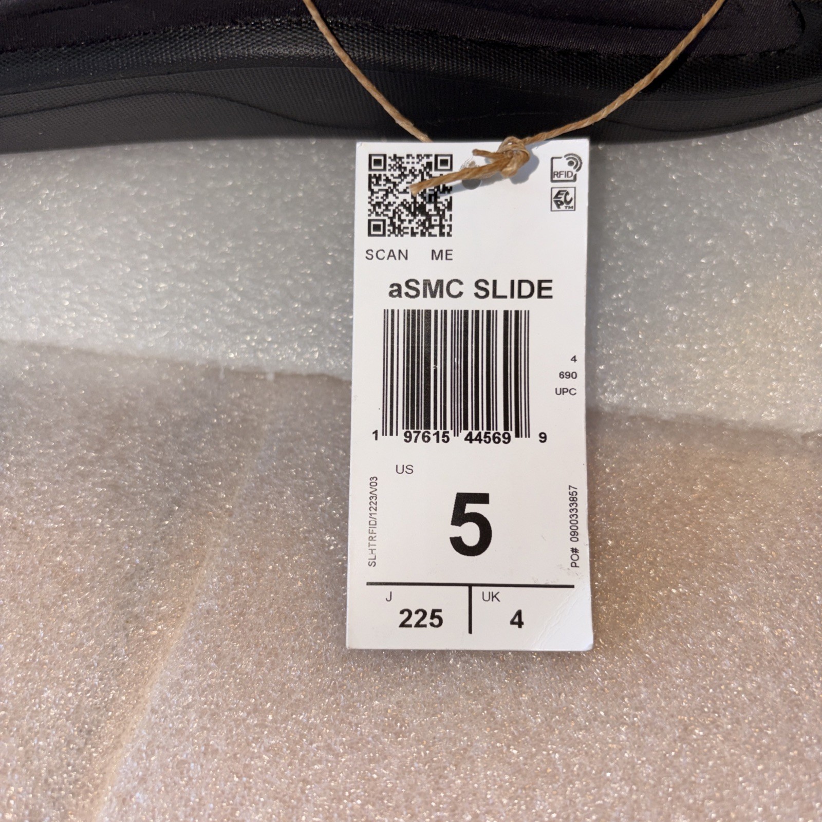 NWT Adidas X Stella McCartney Women’s Slide Black With Logo JS 0265 Size 5