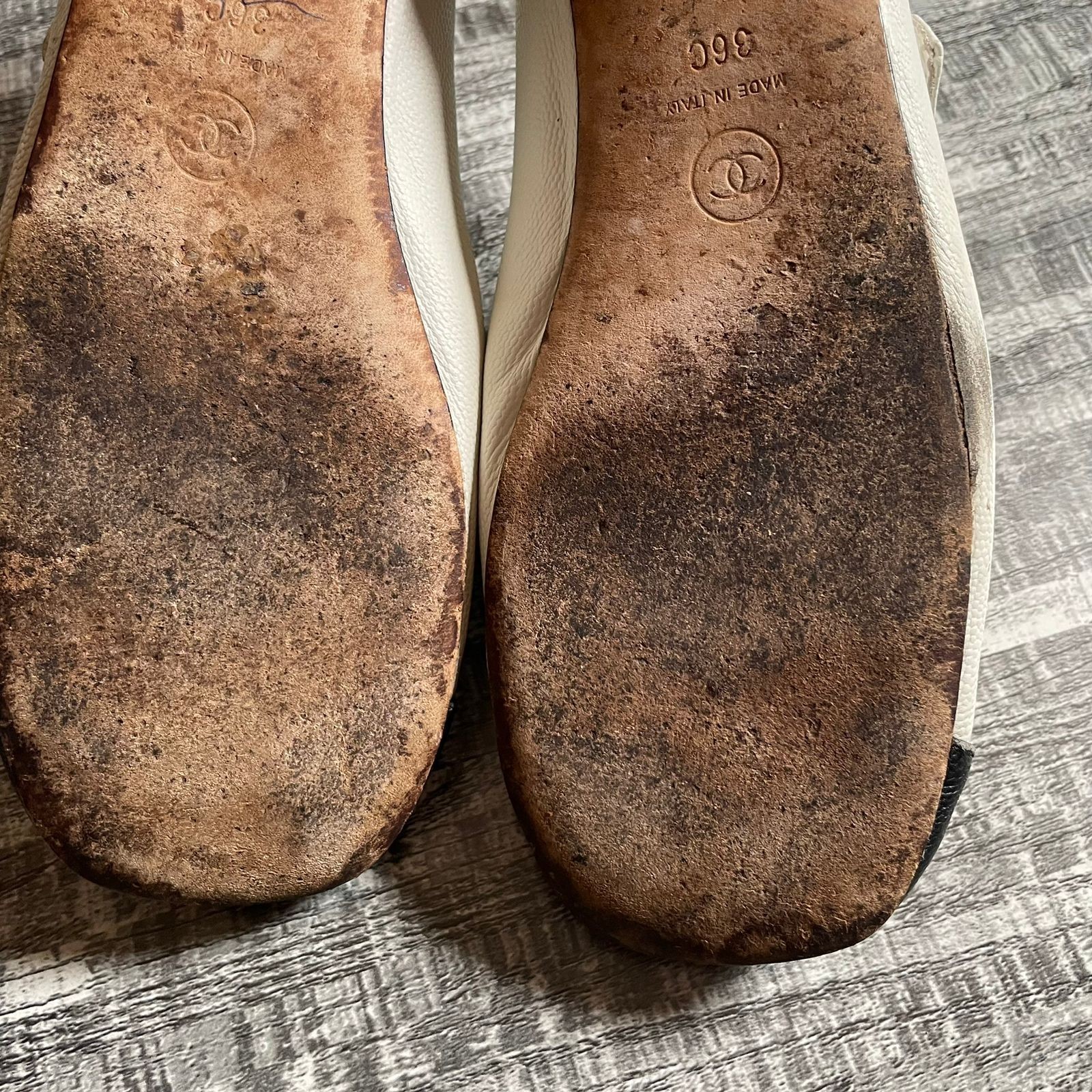 CHANEL MARY JANE BALLET FLATS SIZE EU 36 / US WOMEN 6 / UK 4