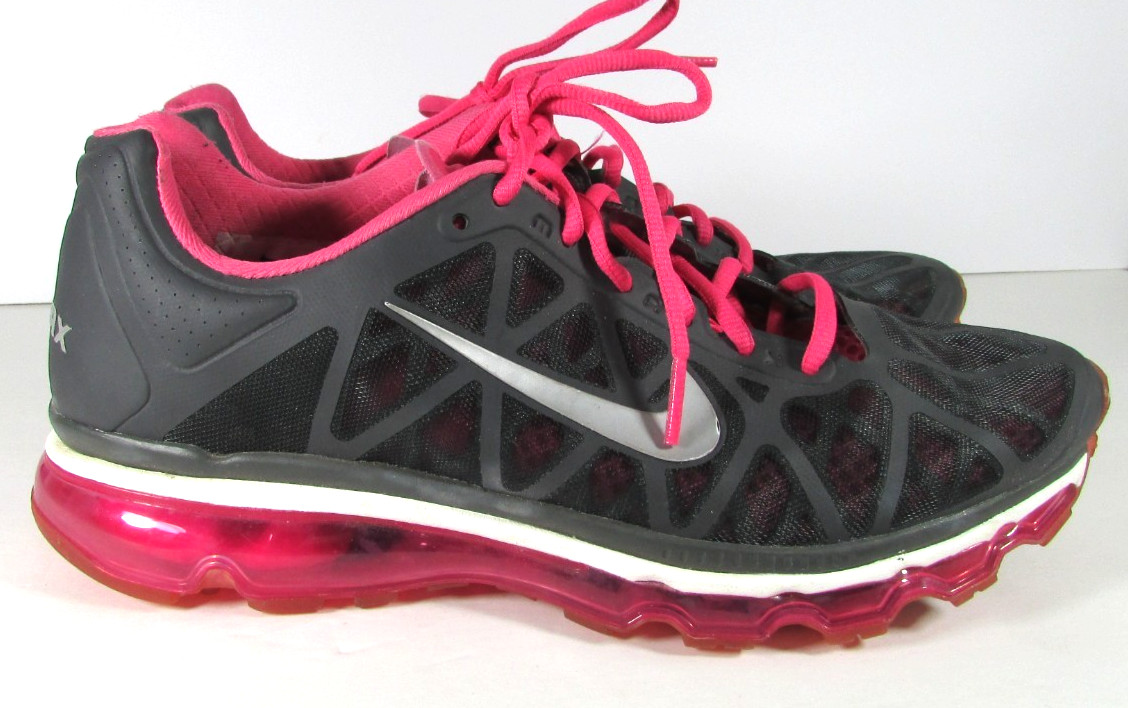 Nike Women’s Air Max+ 2014 Grey & Pink Size 11 – 429890-006