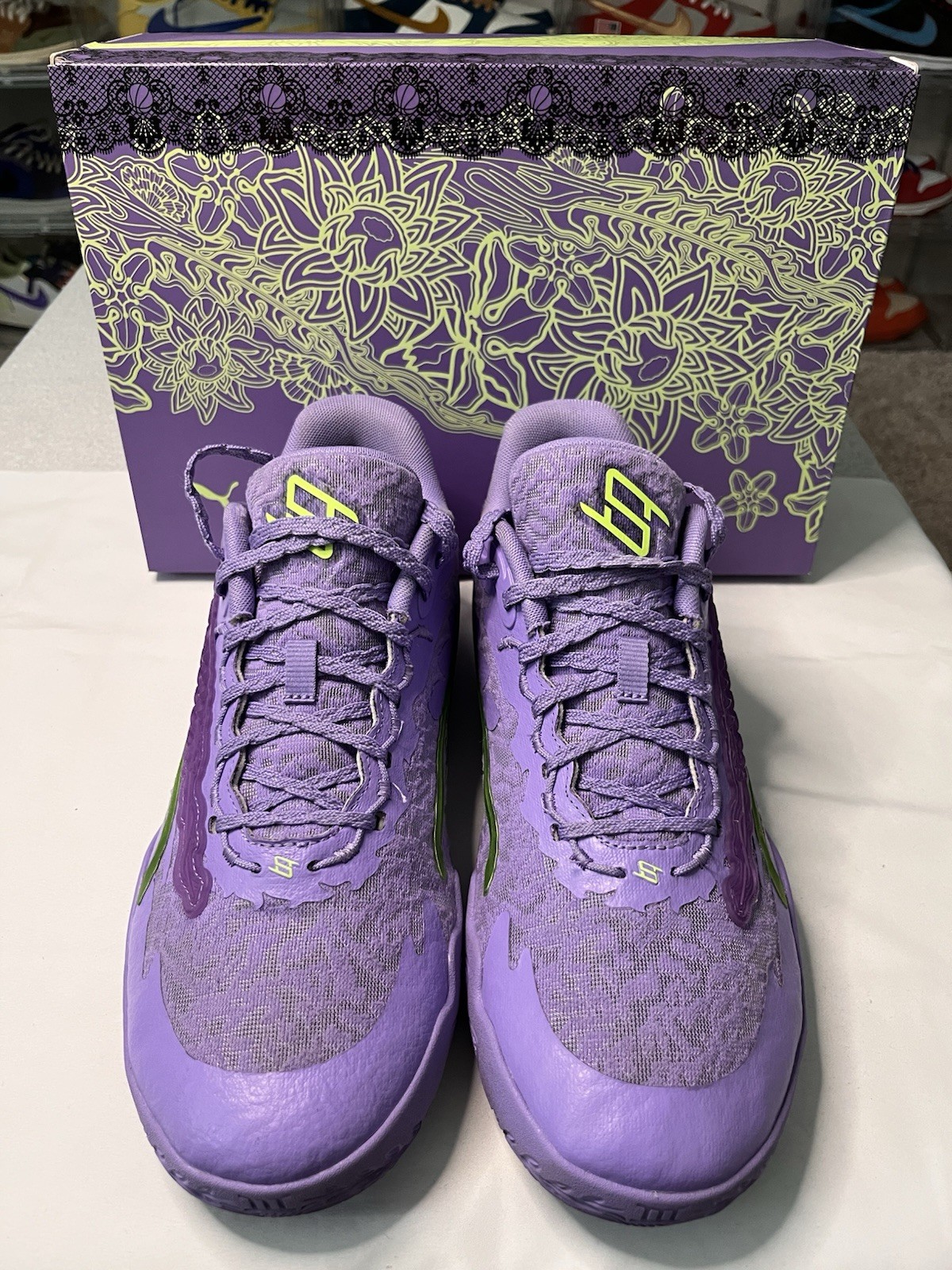 Puma Stewie 3 Lavender Alert Sz 12