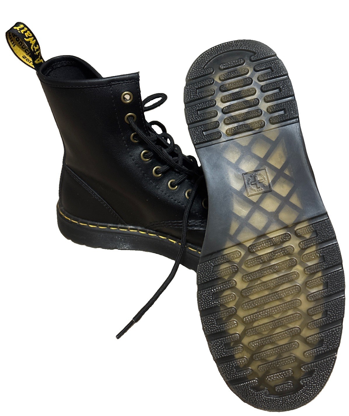 Doc Martens Women’s 7 Combat Boots With Bounce Soles