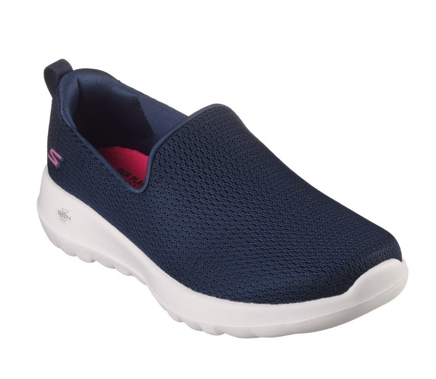 Skechers Women’s GO WALK JOY – Aurora Slip-On Sneaker Navy/White size Wide