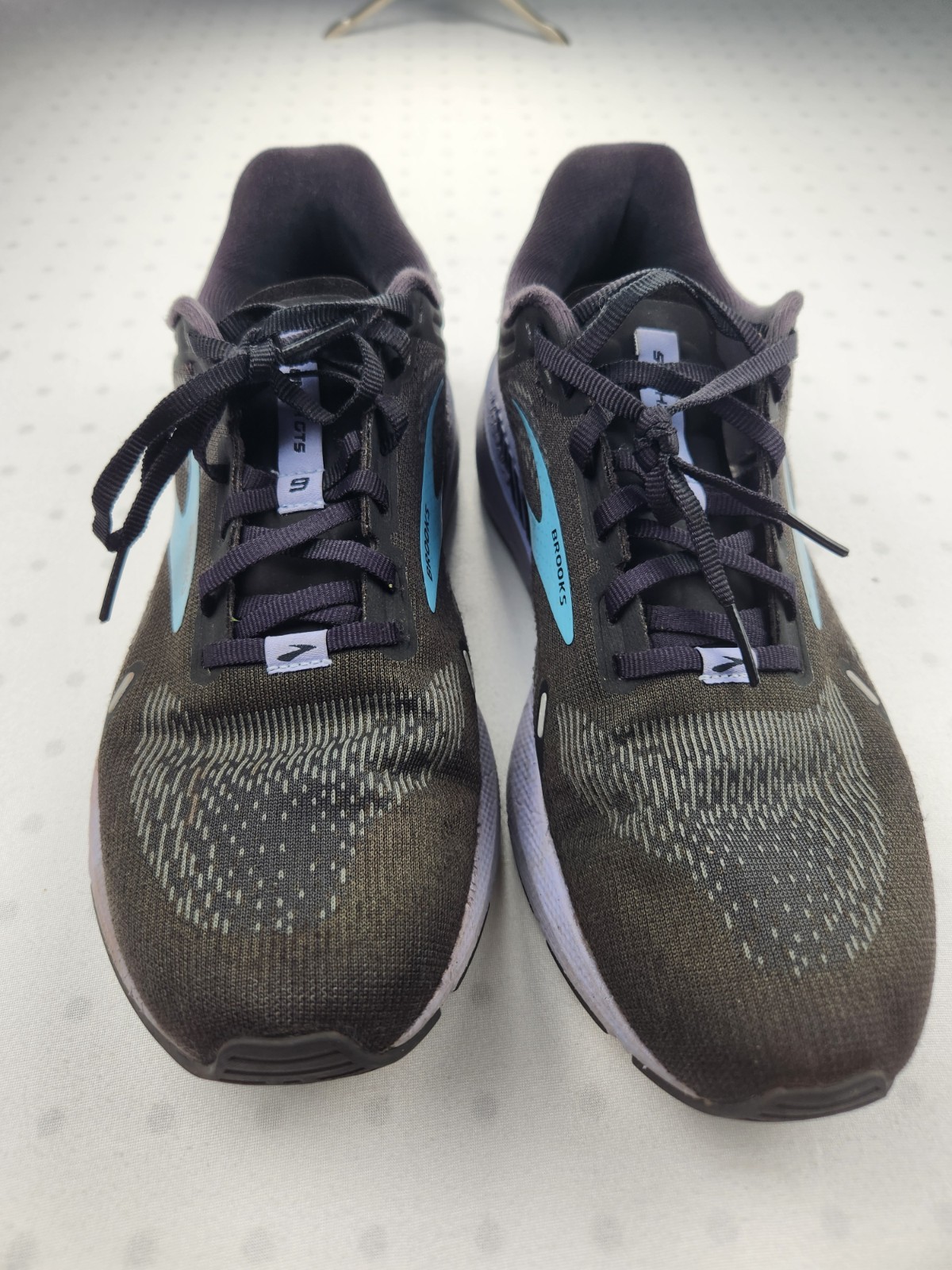 Brooks Women’s Launch 9 Black Running Shoes Sneakers Size 9.5