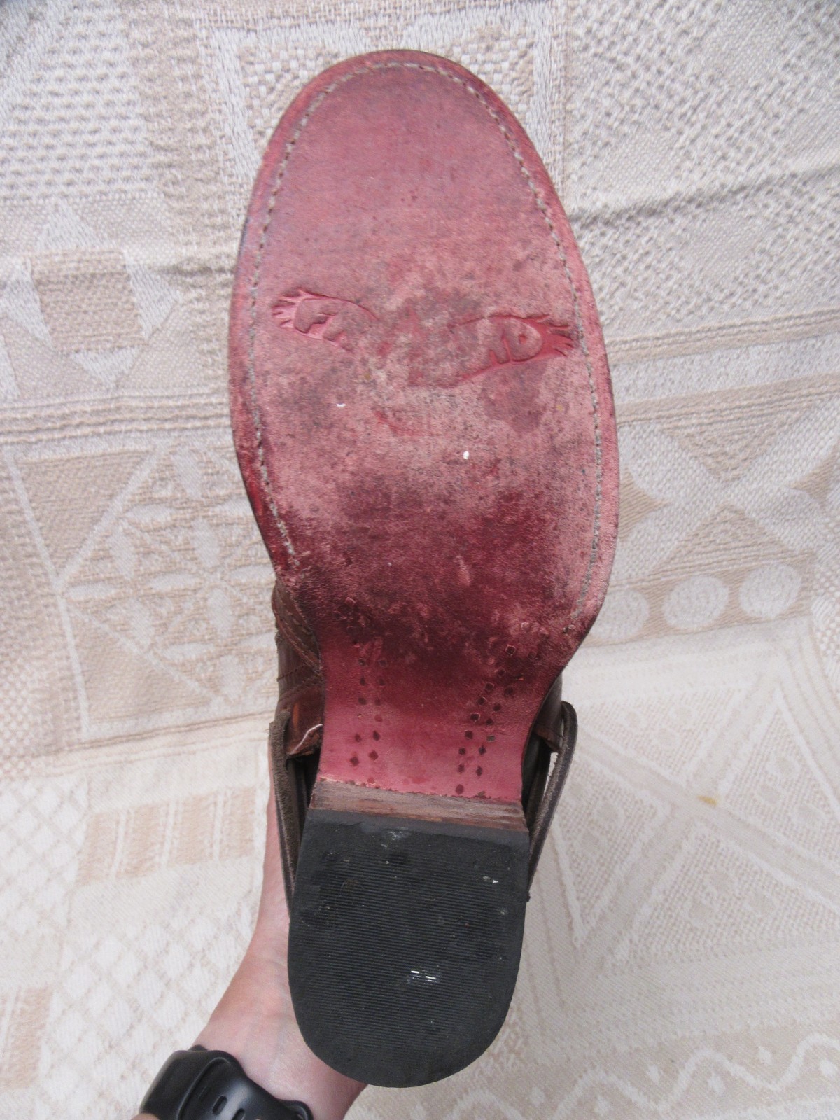 Freebird Boots By Steven Size 9 Diamond Knee High Gently Worn!! See Pics!!