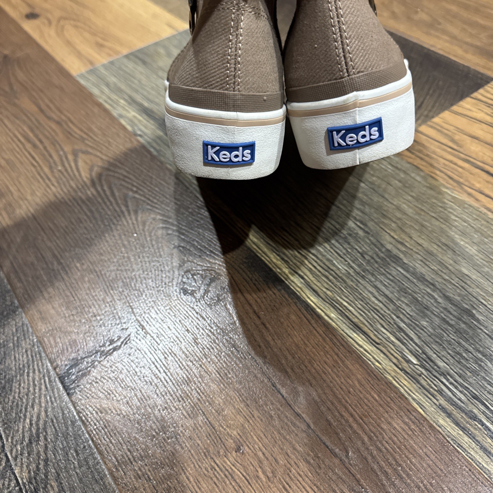 NEW Keds Cooper Zip Ankle Boot Side Zip Sz 9.5 Latte WH65468 Women’s