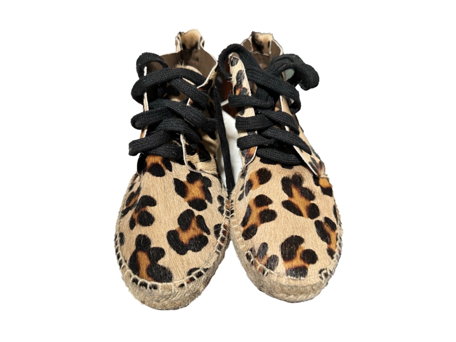 Bimba y Lola Pony-Style calfskin Espadrilles Made in Spain. Women’s