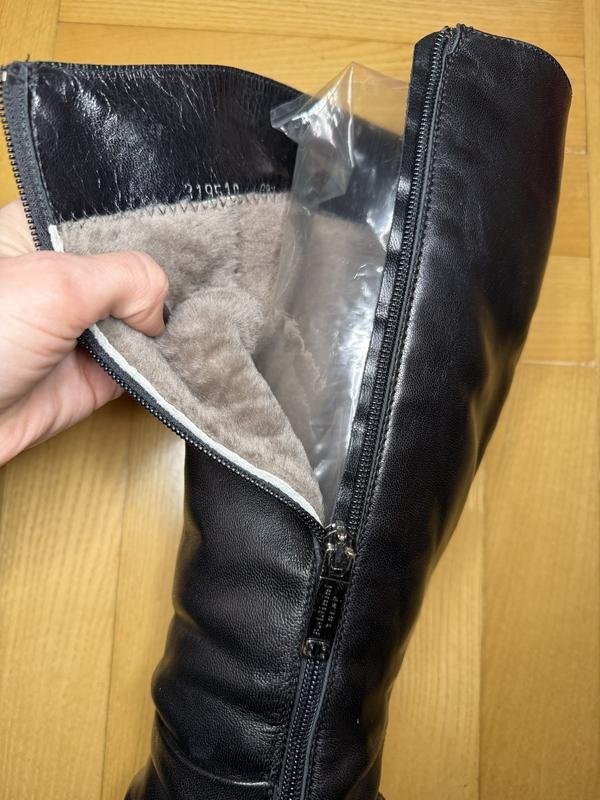 women baldinini boots black leather 38.5