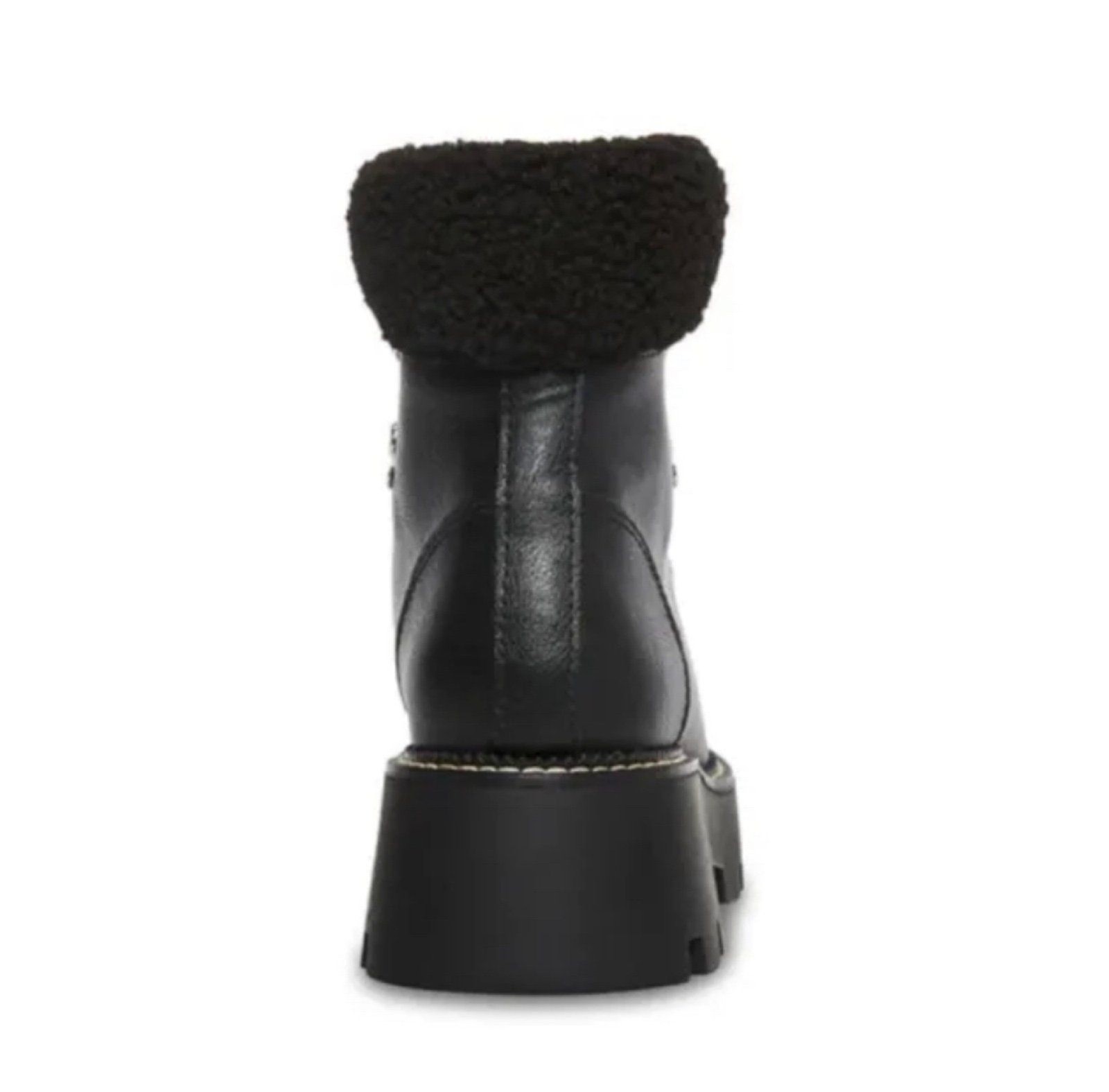 Cool Planet By Steve Madden Cyclonee Boot Black Recycled Hiker An.