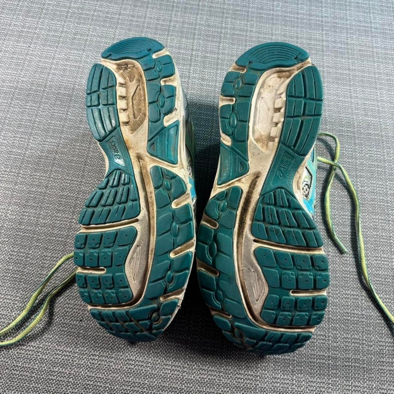 ASICS Gel-content 2 blue & green trainers