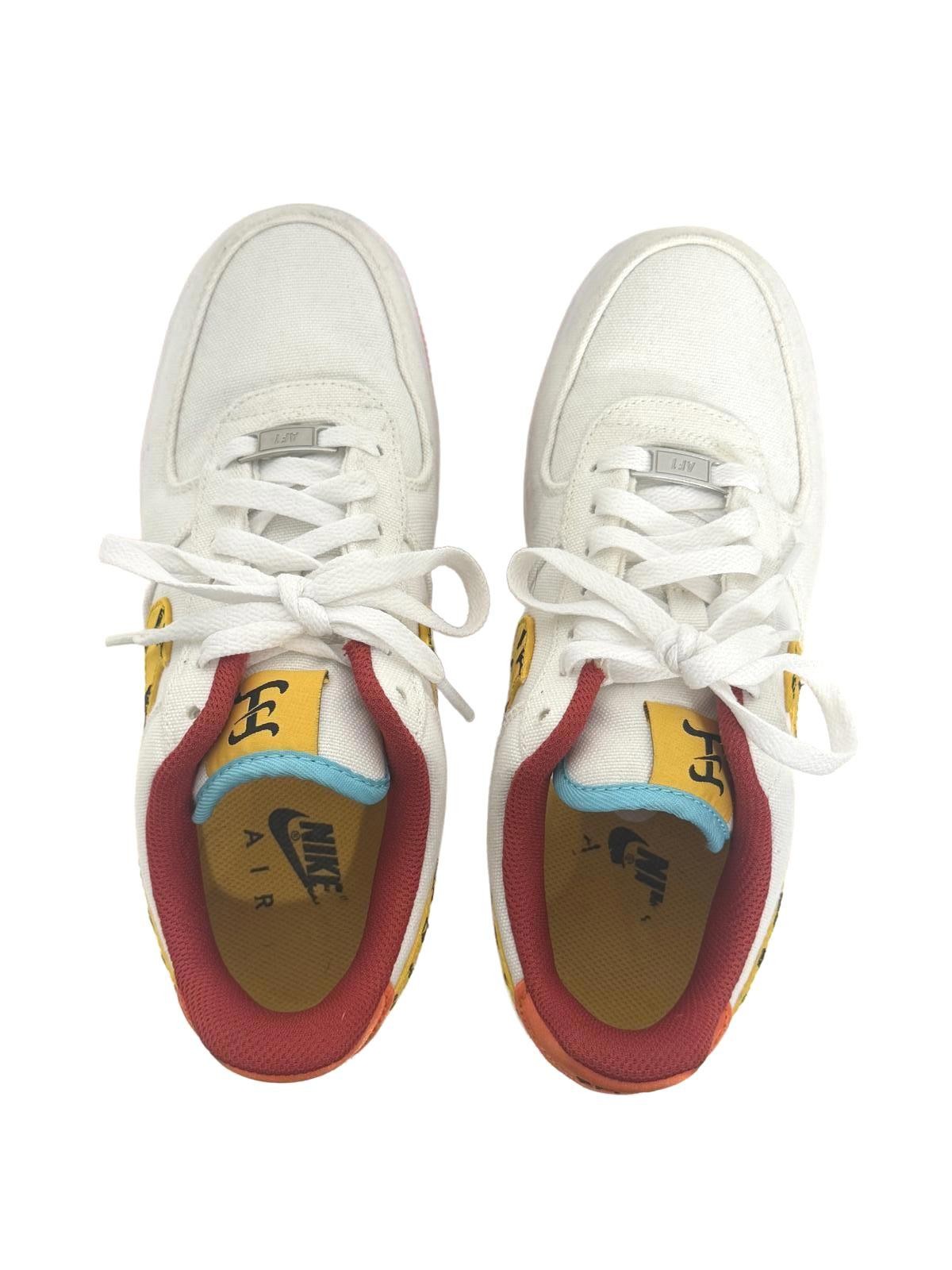 Nike Air Force 1 Year of the Tiger Sail White University Gold Women’s Size 6