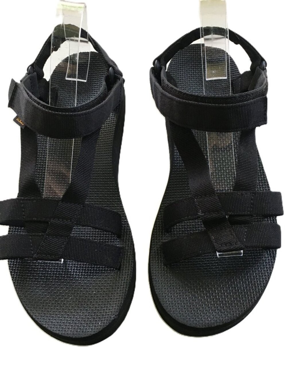 Teva Women’s Midform Arivaca Black Strappy Platform Sandals Size 10