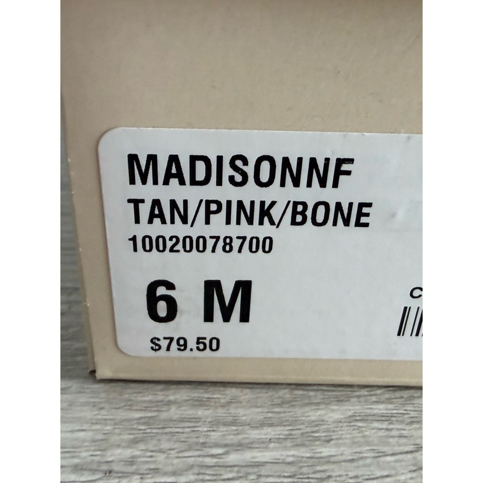 On 34th Women’s Pink & White Madison Colorblock Sneakers Size 6