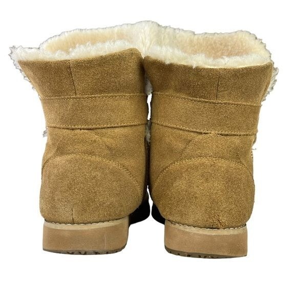 Emu Australia Belah Lo Merino Wool Lined Suede Ankle Boots Womens Size 6