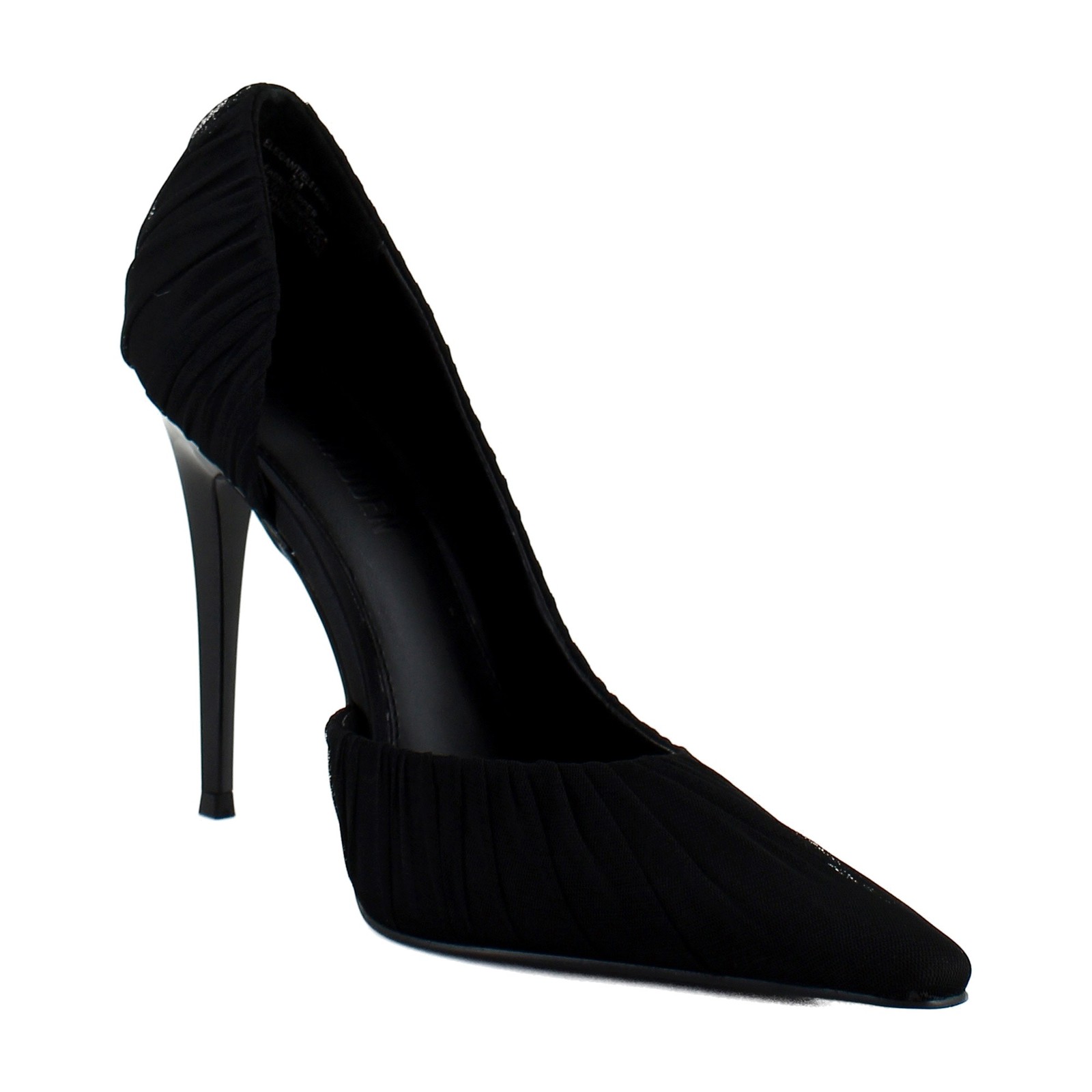 Steve Madden Elegant Womens Heels Black Leather
