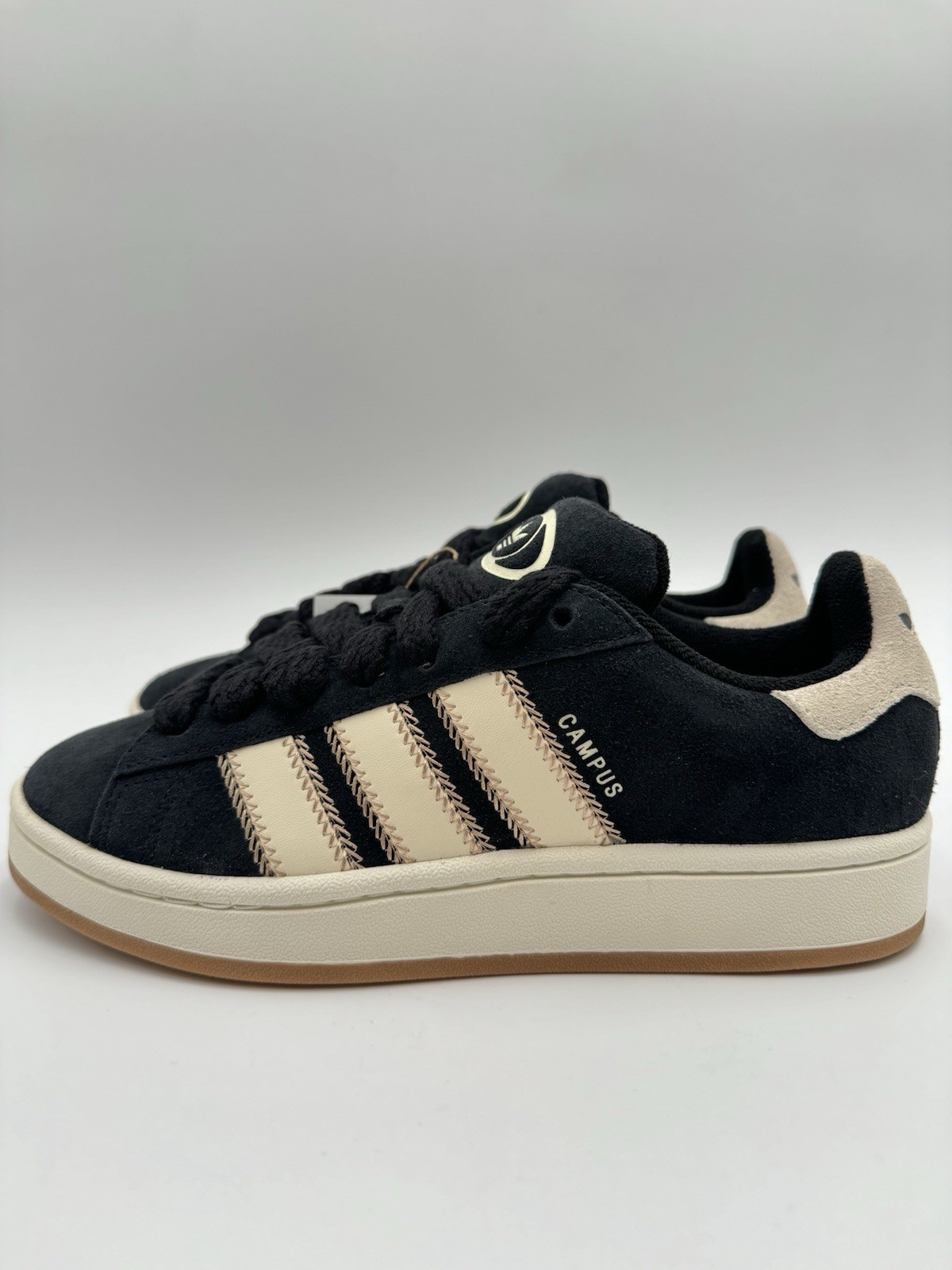 Adidas Women’s Campus 00s Originals Size 7 Black Cream White |JQ5806|