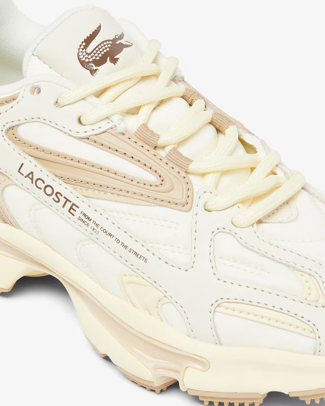 Lacoste L003 2K24 Women’s 2025 Sneakers Off White / Light Brown. Size 7 US