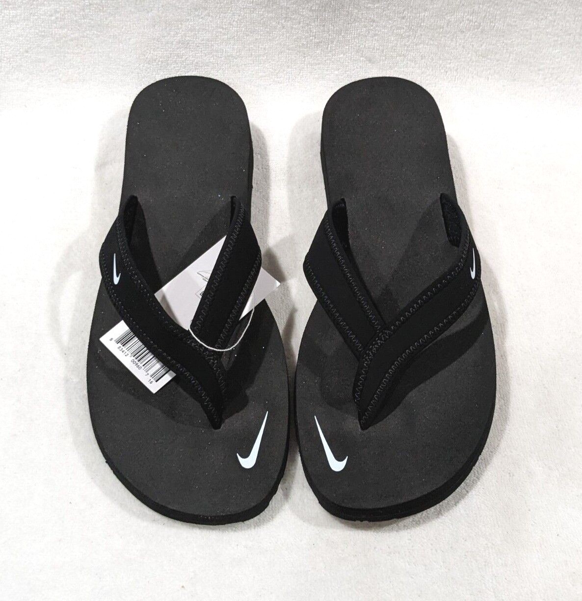 Nike Celso Girl Black/White Women’s Thong Sandals-Sz 6/7/8/9/10/11 NB 314870-011