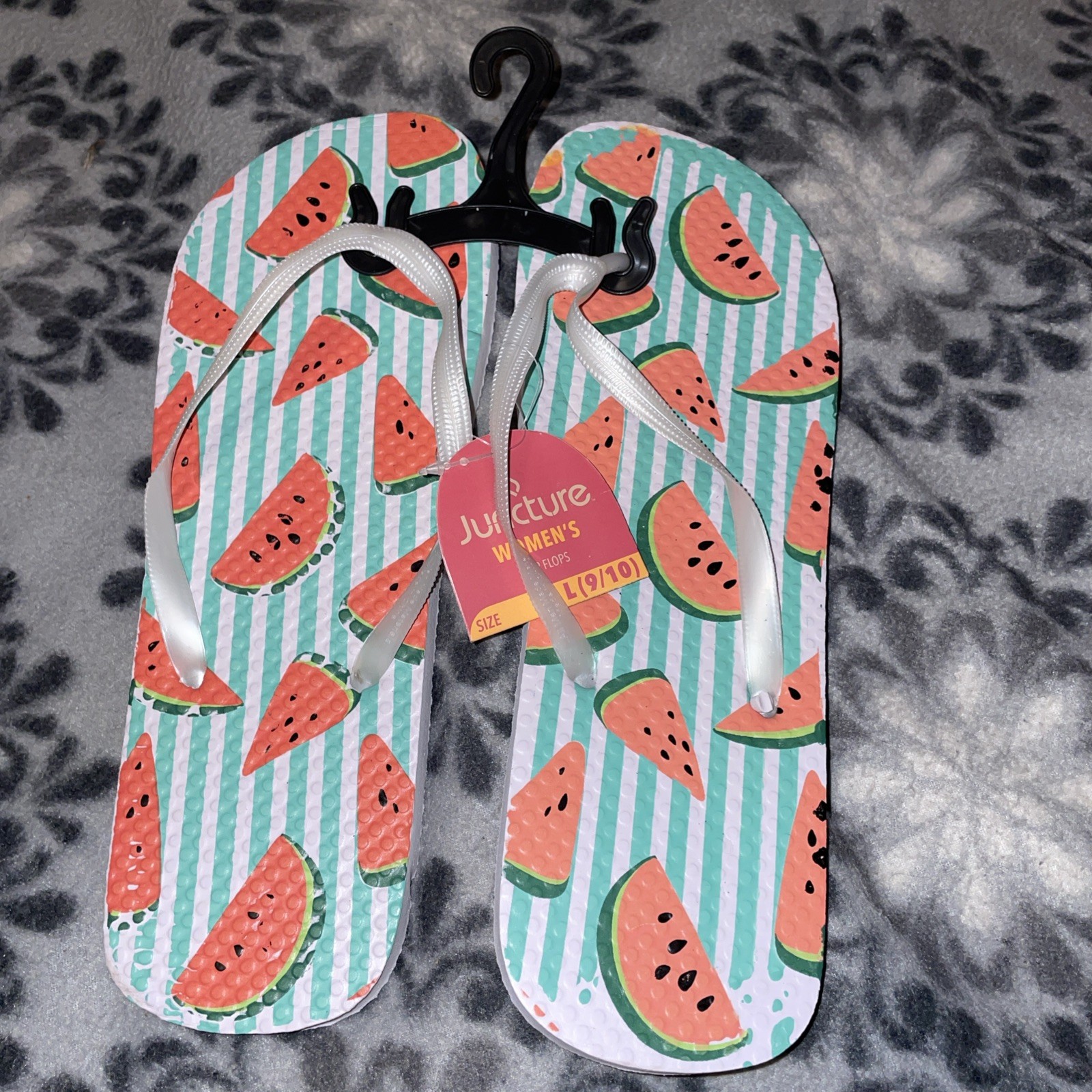 watermelon flip flops