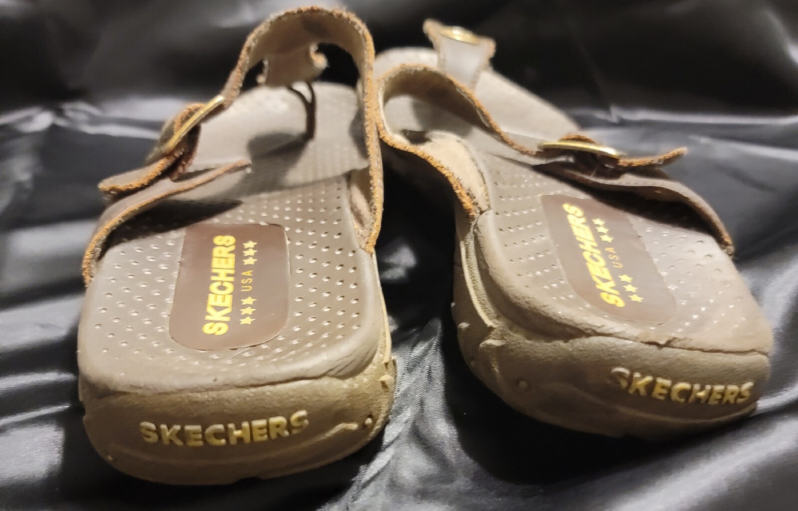 Skechers USA Flip Flop Sandal Womens Size 9-10 *Measurements In Pics*