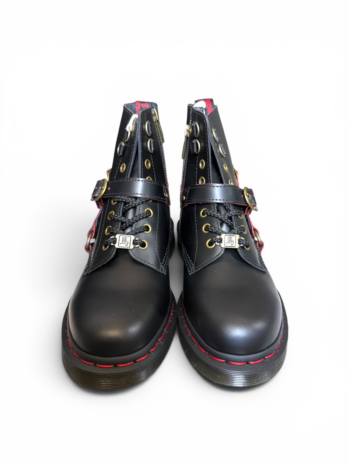 DR Martens 1460 YEAR OF THE HORSE Smooth & Hair On Leather Lace Up Boots