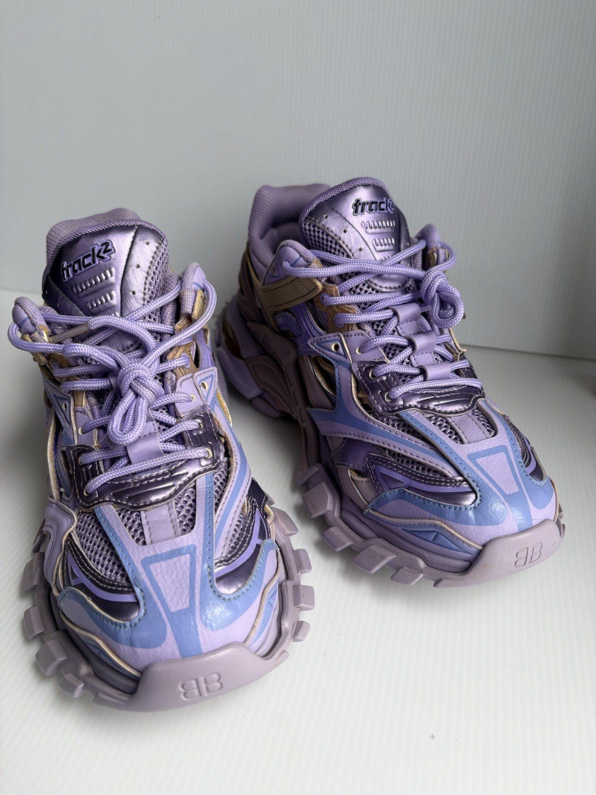 Balenciaga Track 2 Sneakers Purple/Lavender – Size 10 US -Women’s / 40 EU