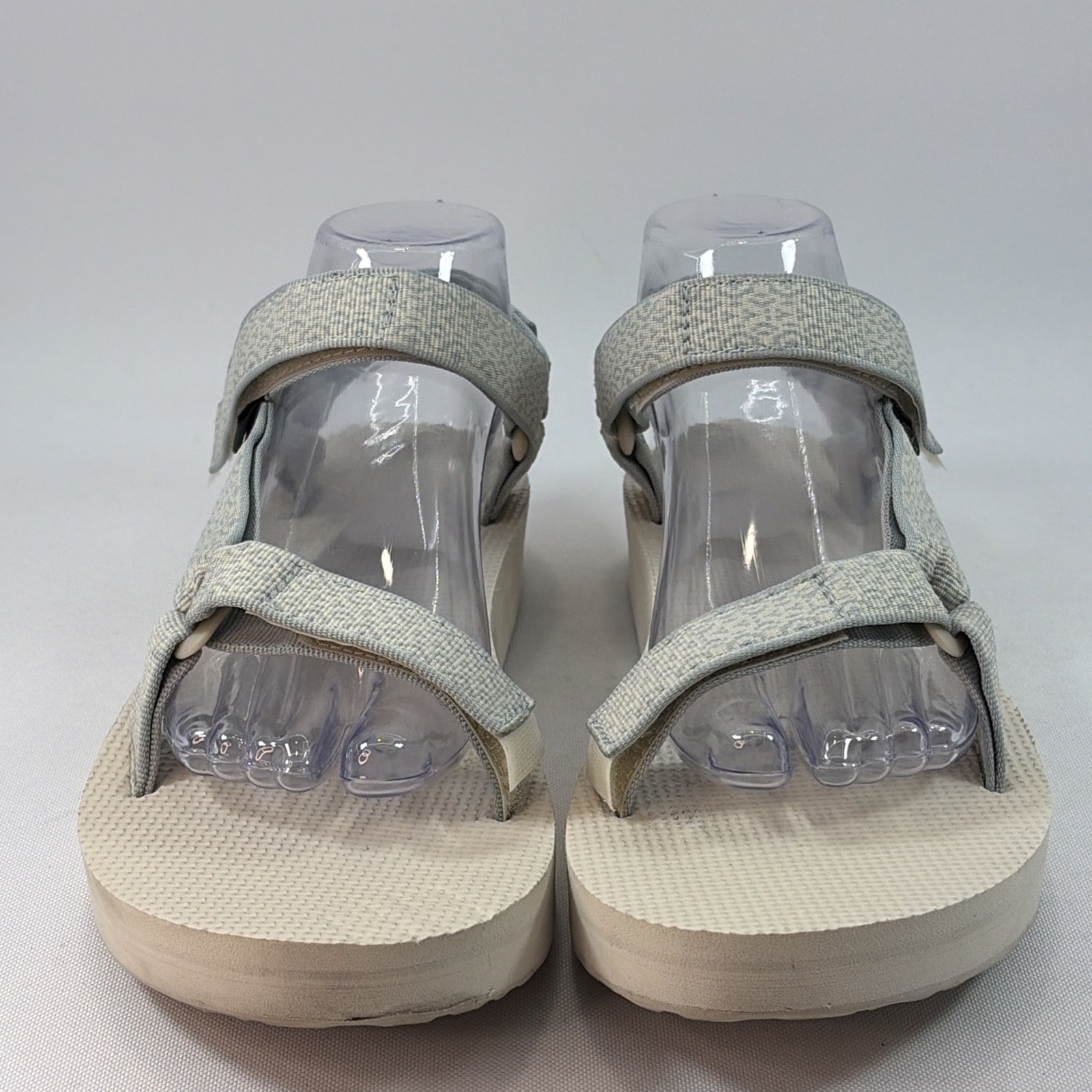 Teva Midform Universal Sandals Women’s Sz 9 Boho White & Blue Strappy