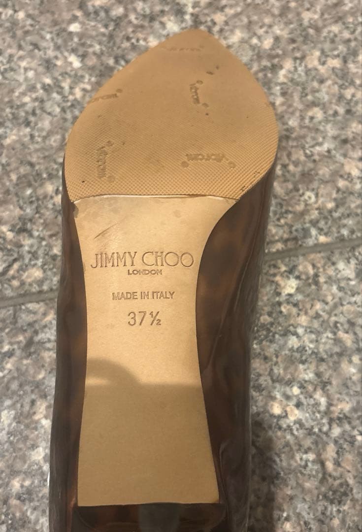 Jimmy Choo Pumps Patent Leopard 37.5