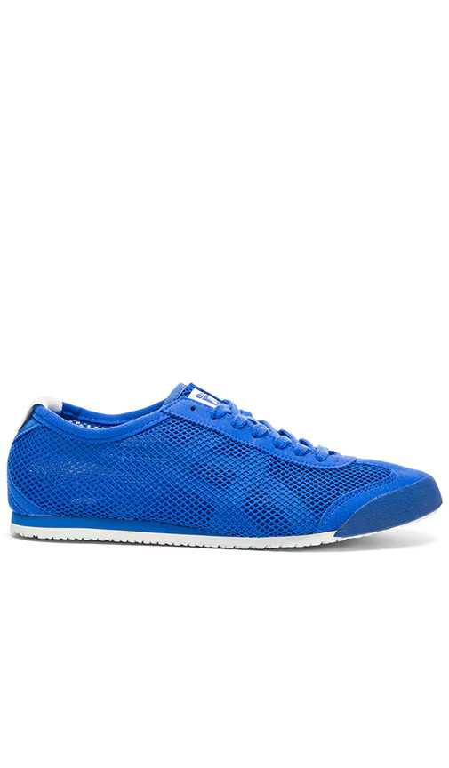 Asics Onitsuka Tiger Unisex (D508N) Mexico 66 Mid Blue Sneaker Sz 8 New