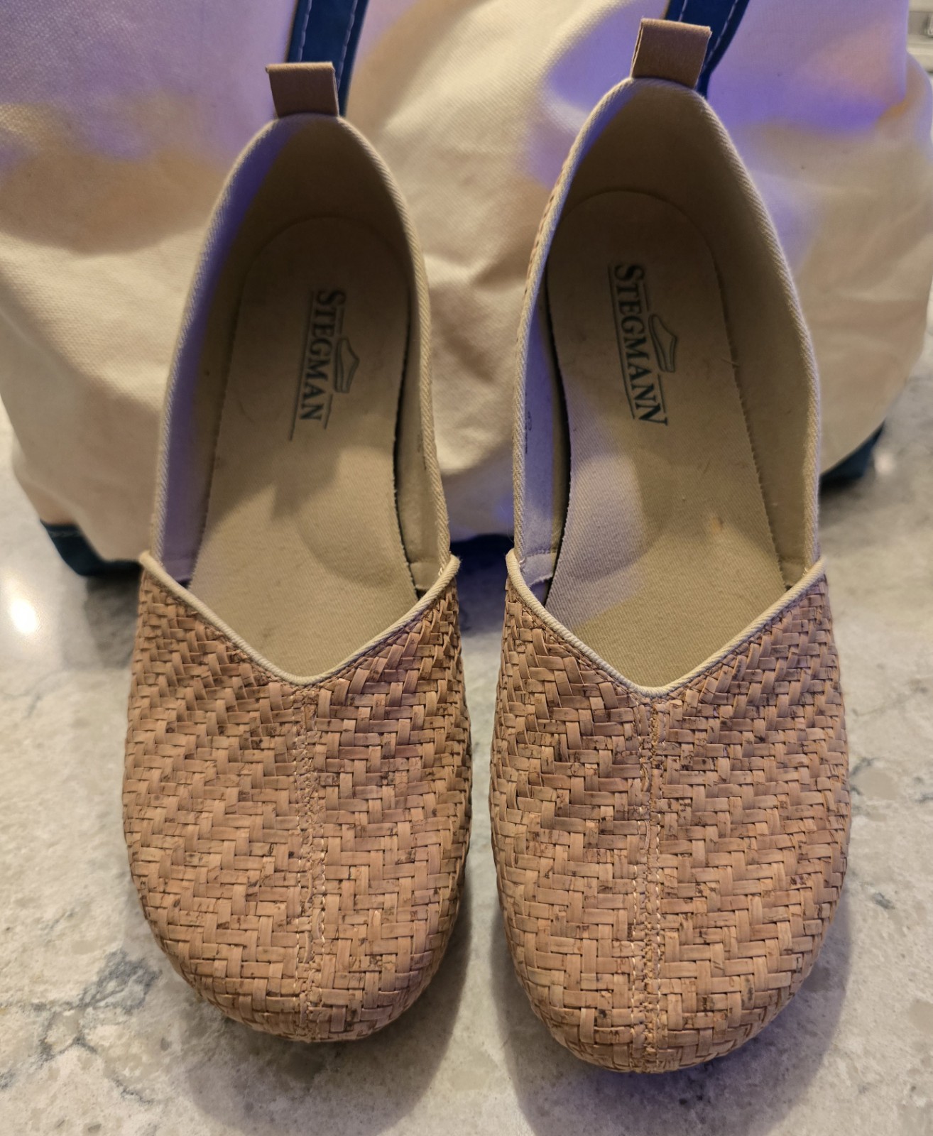 Stegmann Leisl Woven Cork Shoe Sz 11