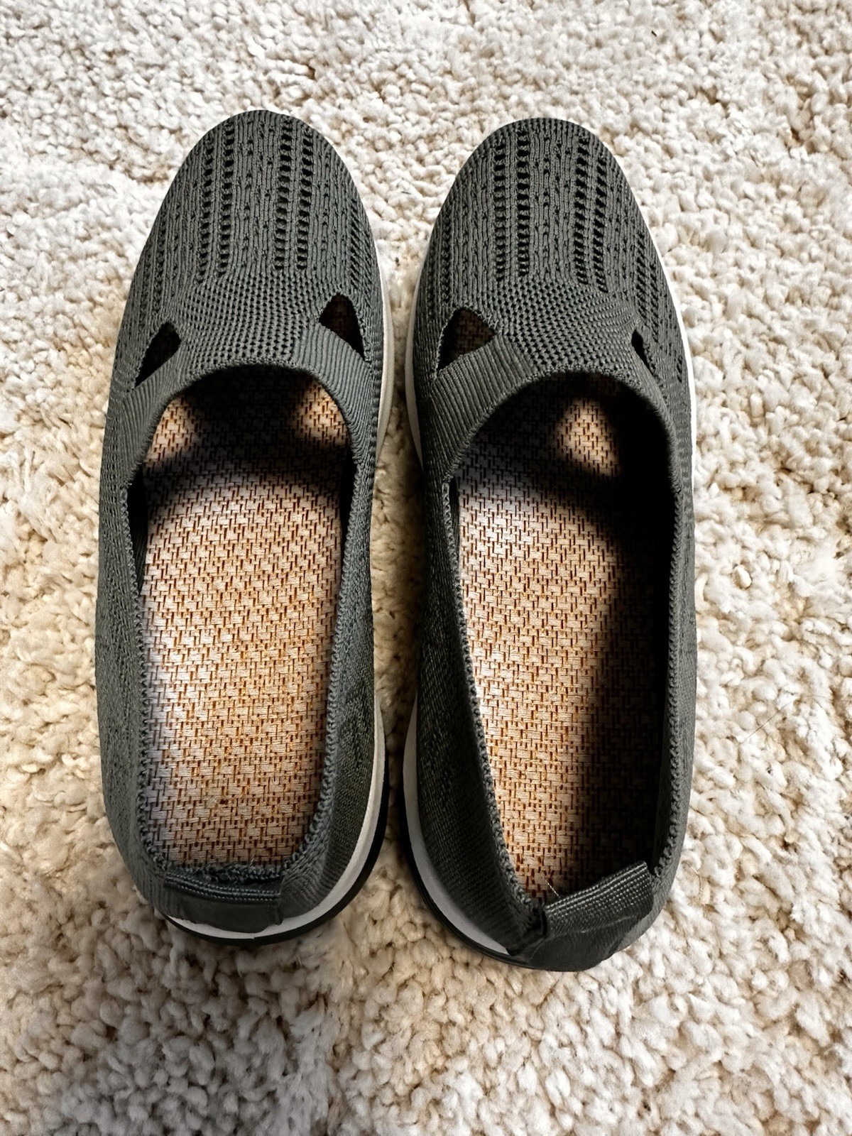 Women’s Daily Orthopedic Walking Breathable Slip On Soft Sole Diabetic Shoe 6.5