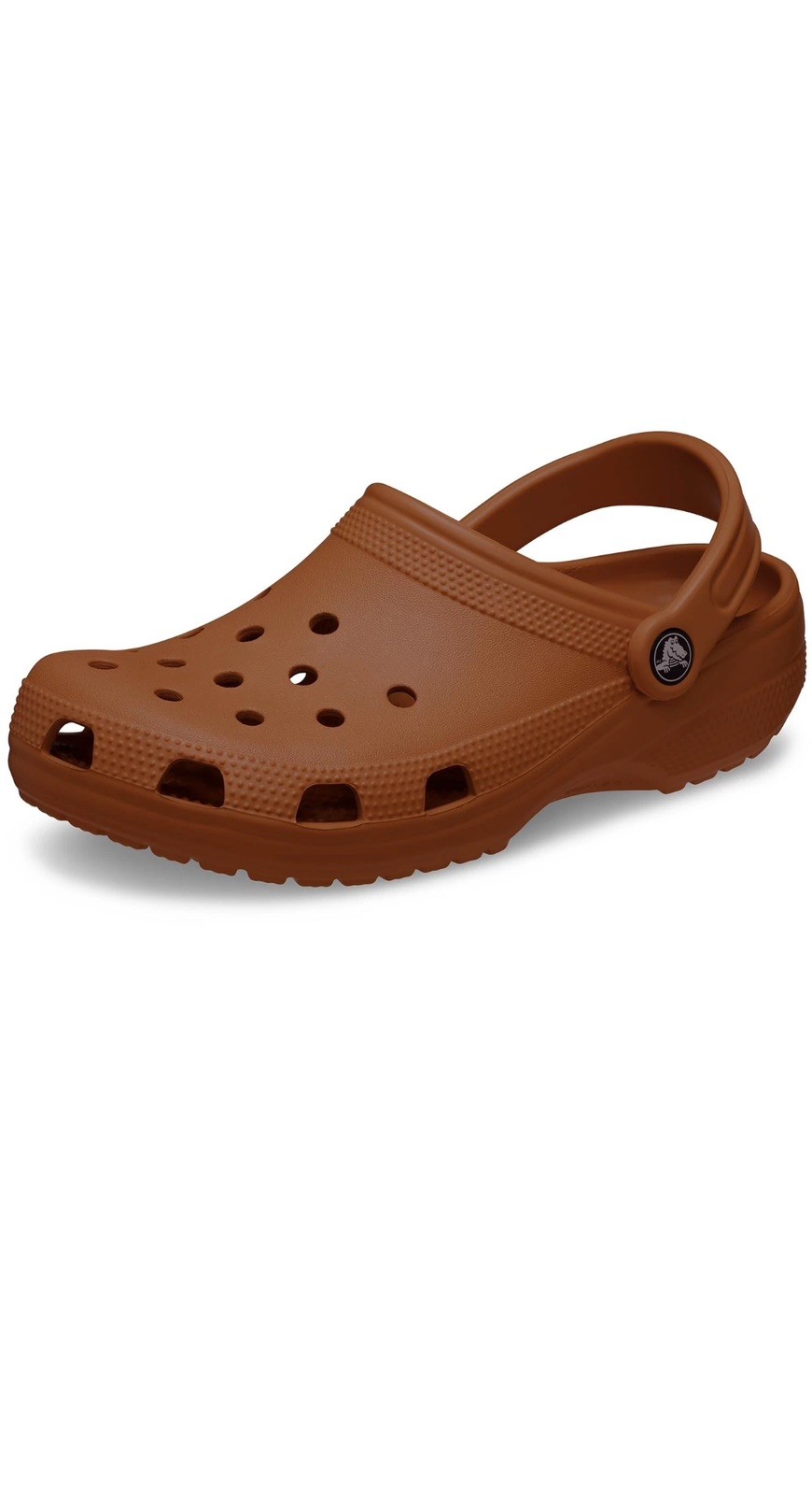 Crocs Unisex Adult Classic Clogs – Rust (Cognac) Women’s size 4, Men’s size 2