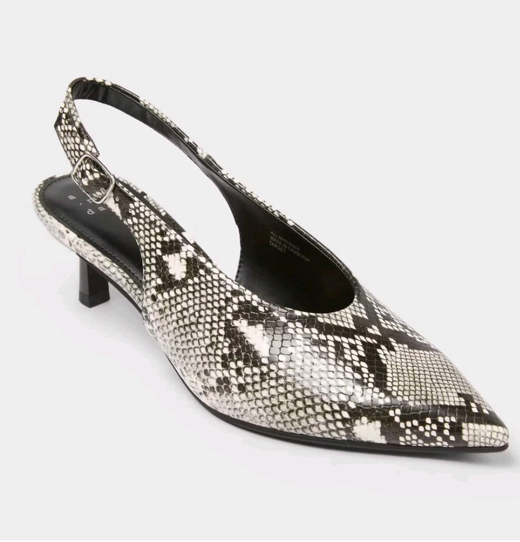 Women Samantha Heels with Memory Foam Insole – A New Day Choose Size