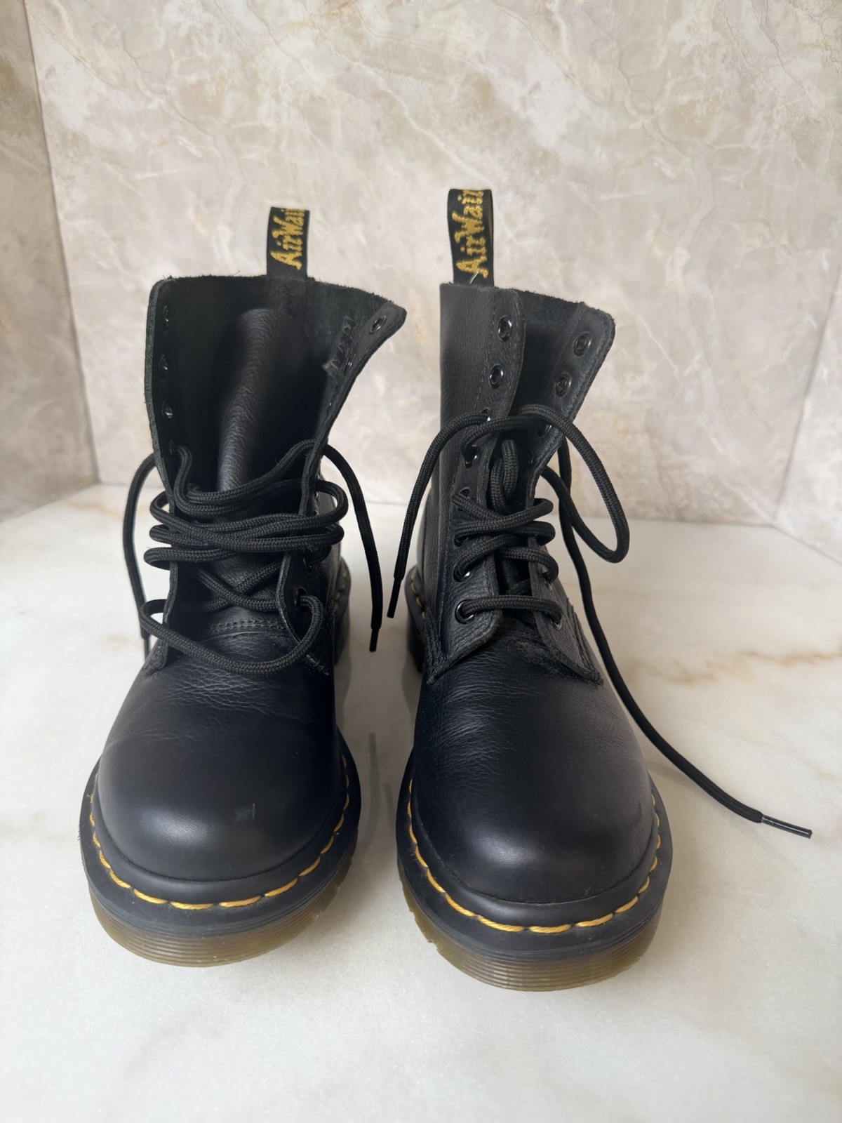 Dr. MARTENS | Pascal Leather Boots • SZ 5 (Fits Big)