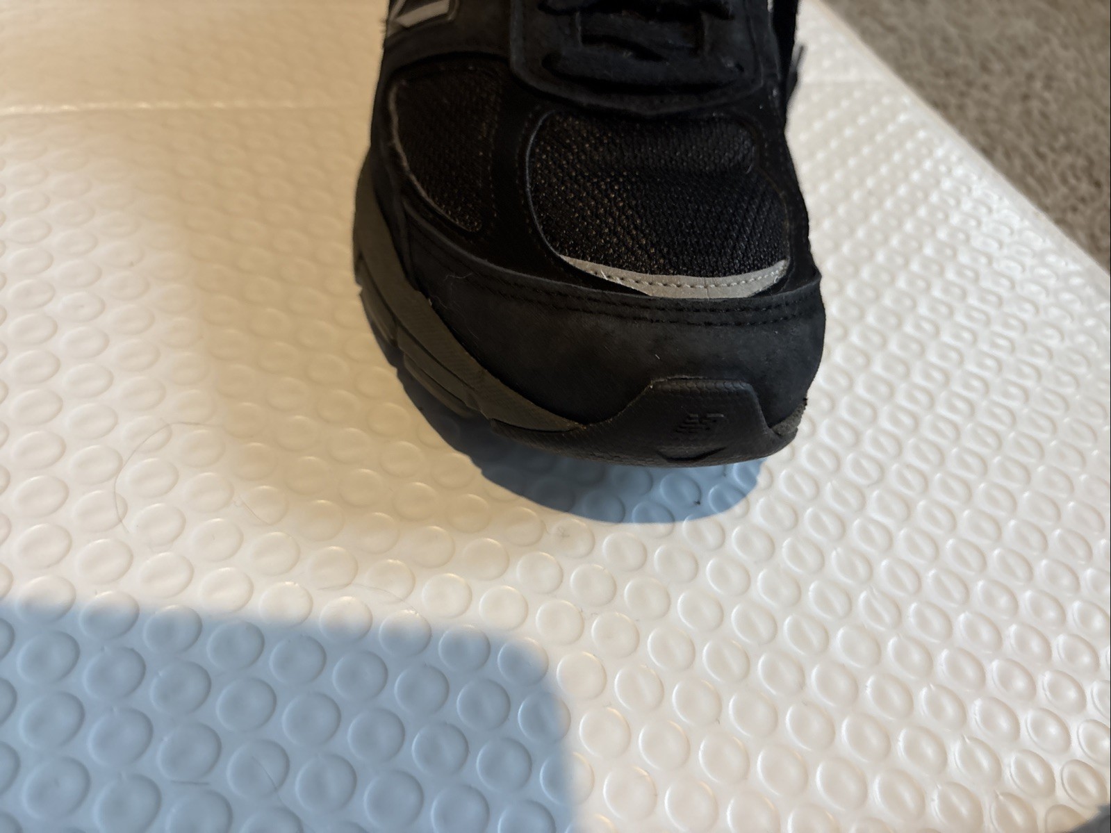 New Balance 990BK5 D Women’s Running Shoes Black/Silver Size 9.5