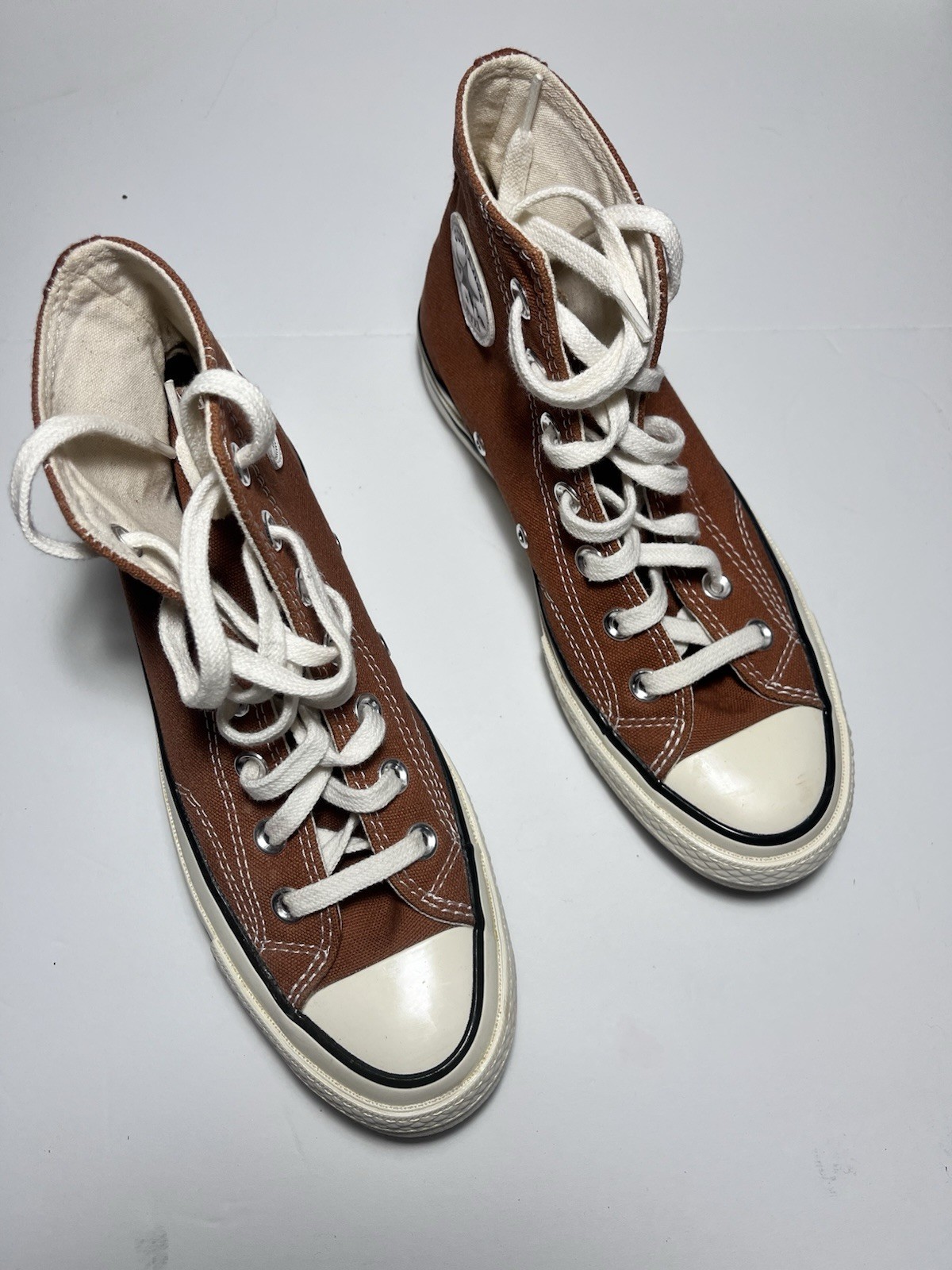Converse Athletic Shoe’s Chuck Taylor 70 Hi Tall Tan Brown Mens 4 Womens 6