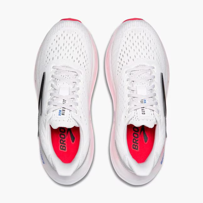 BROOKS GLYCERIN MAX 120436 1B WHITE/BLACK/PINK WOMENS Size 11 & 11.5 NEW/BOX