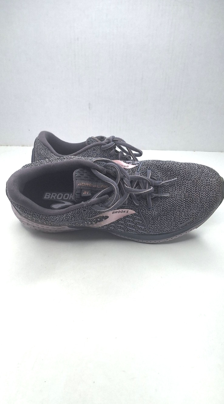 Brooks Adrenaline 21 Gray Running Shoes Women’s Size 10 Medium (B)