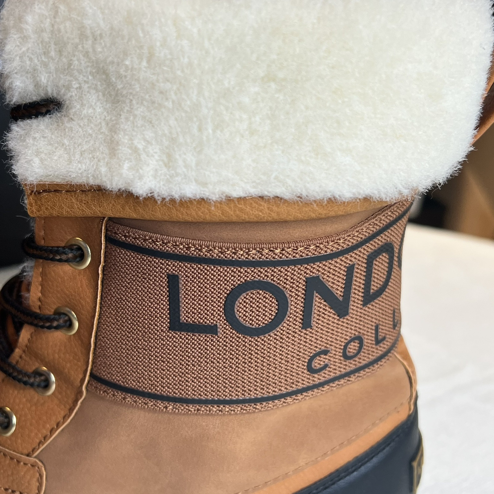 ￼London Fog Womens Boots Size 10M.MLFW Milly Combo Not Available In Retail store