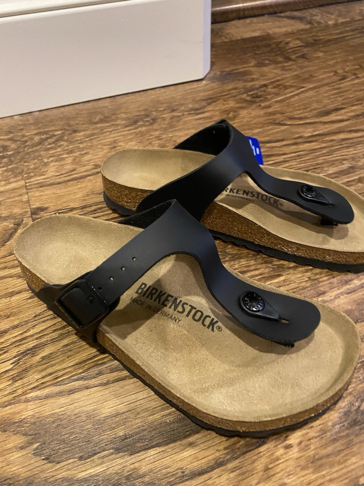 Birkenstock Gizeh Black Thong Sandals US Size 5/ EU 36 – Regular Width – NWT