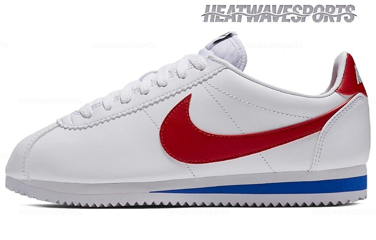 Nike Wmns Classic Cortez Leather ‘White Red’ 807471-103 Women New Sizes