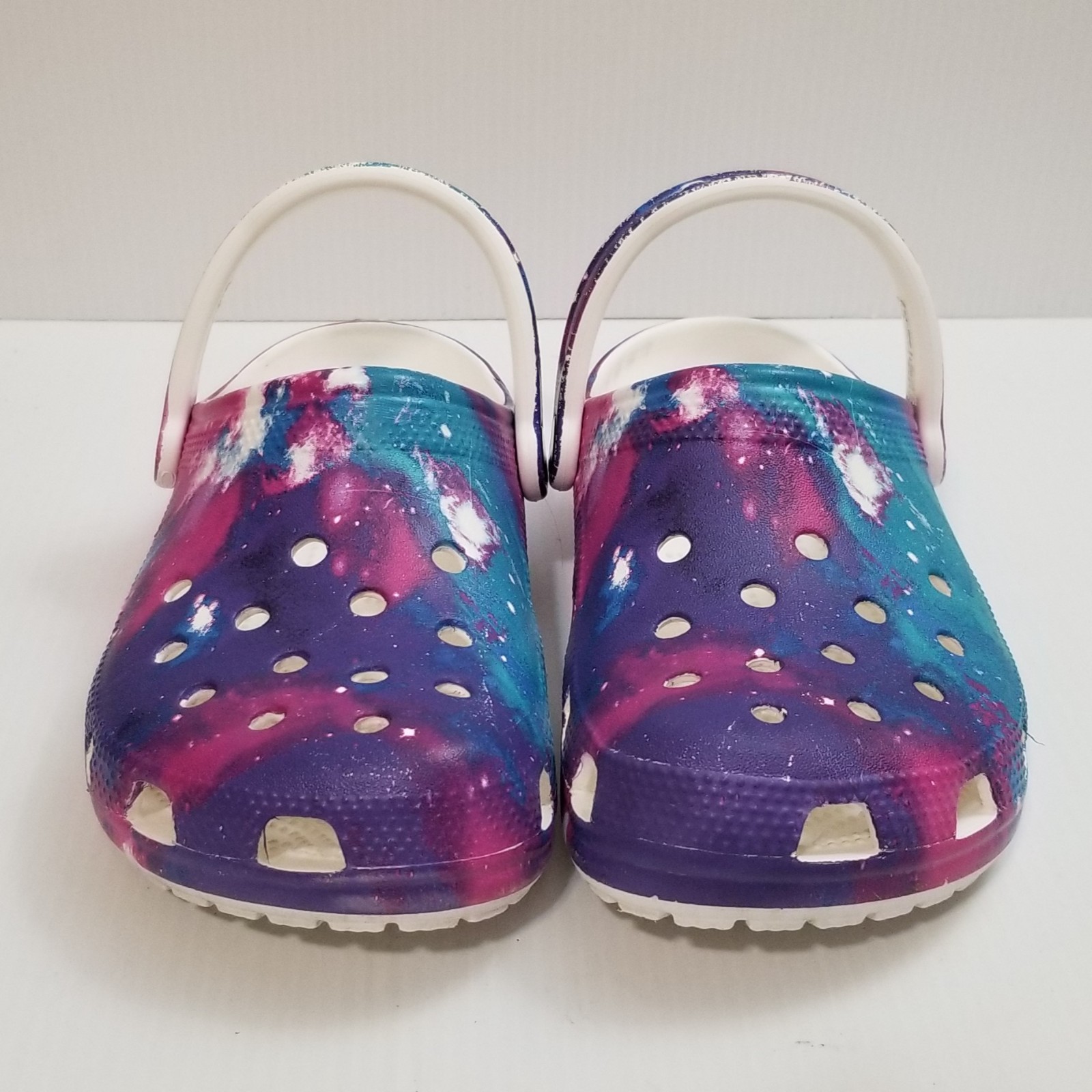 Crocs Baya Seasonal Printed Clog Galaxy Croc Sandals Men’s Size 5 Women’s 7