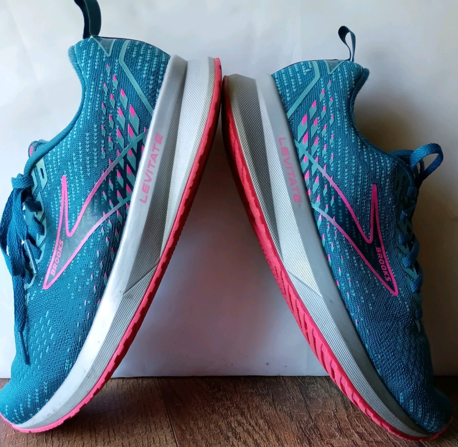 Brooks Levitate 5 Womens Shoes Blue Athletic Running Sneaker US 11 B 12035718423
