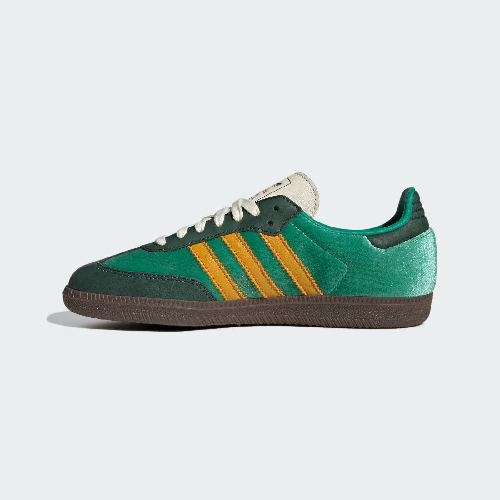 Adidas Originals Women’s Green Yellow Samba OG Shoes JI2681