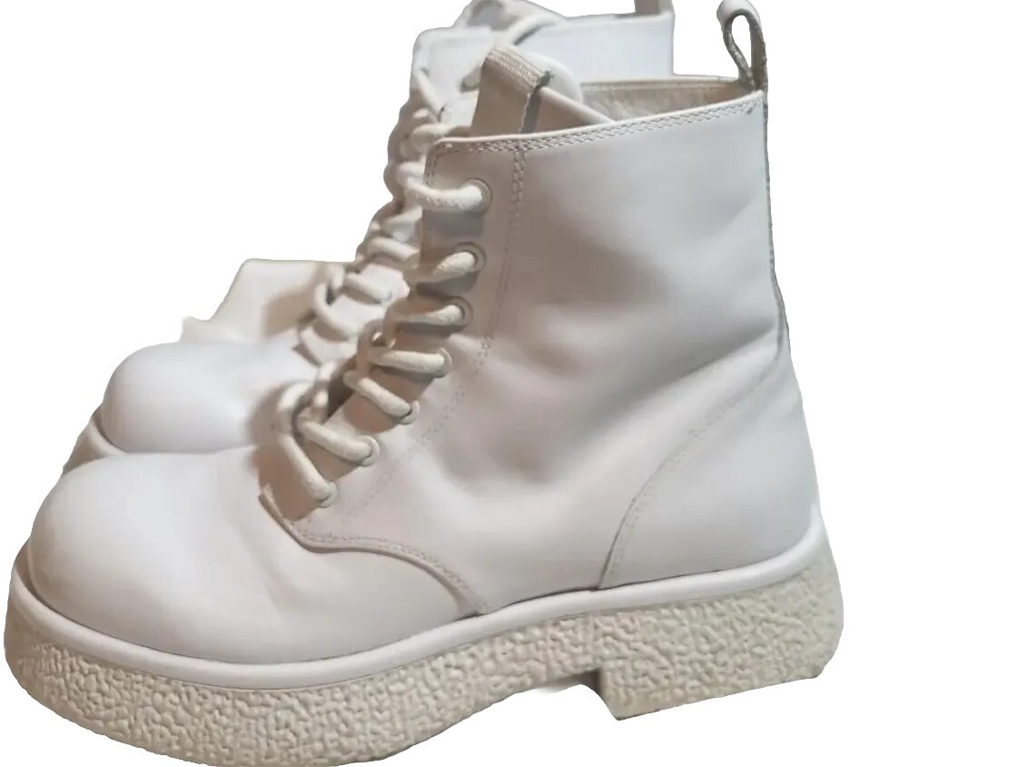 Vtg Y2k Chunky Combat Boots Emo SteamPunk Bratz Grunge Hipster Retro Gothic
