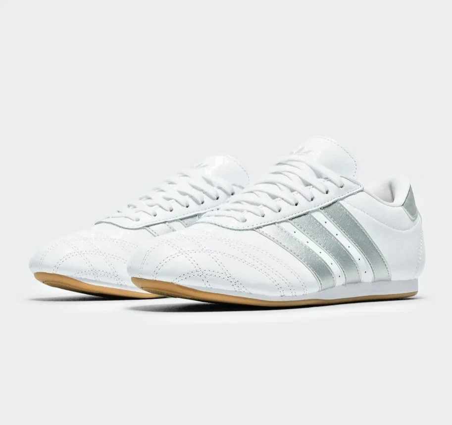 Adidas Taekwondo Women’s Lace White Silver Metallic Gum JS1192 New