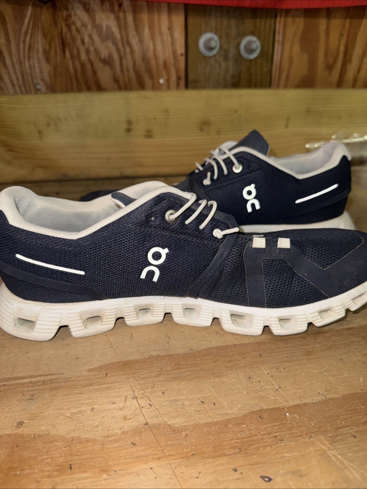 On Cloud 5 Waterproof Blue Running Shoes US Men’s 10.5 CloudTec Light Weight