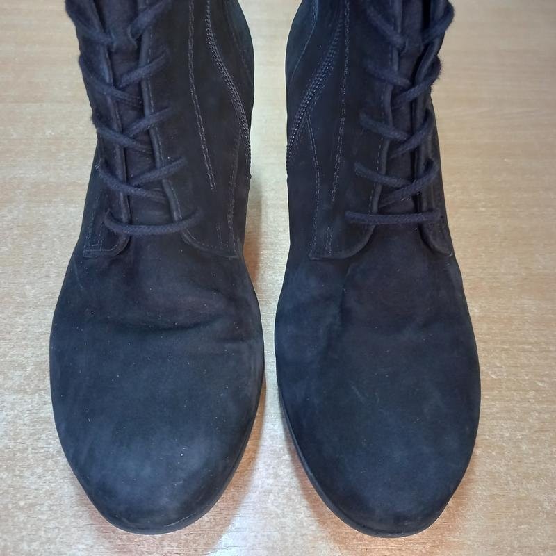 women gabor boots black nubuck 37.5