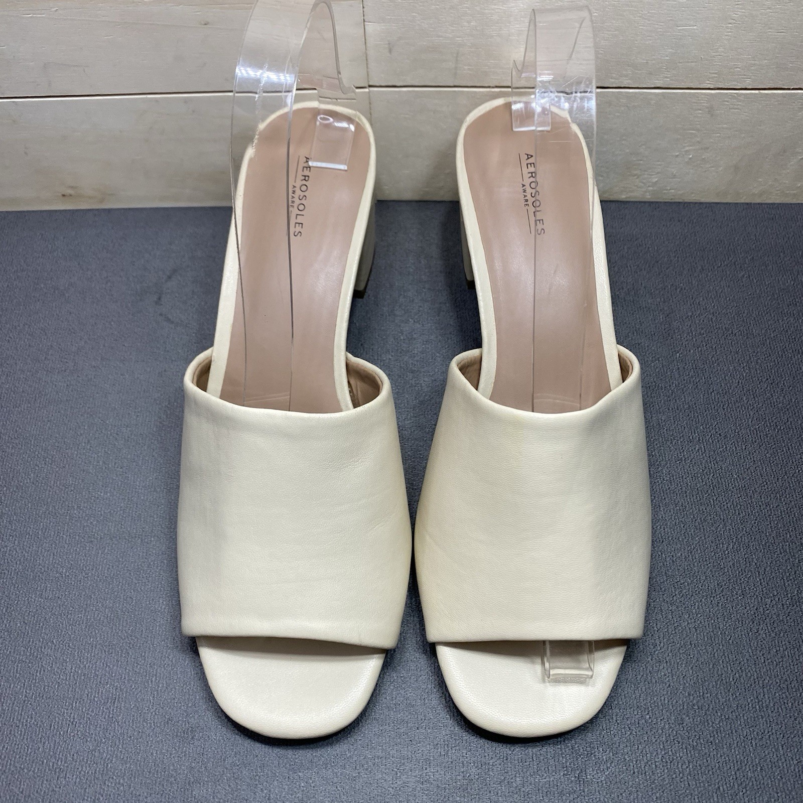 Aerosoles Aware Entree Pumps Heels Cream Women’s Size 8 M Shoes